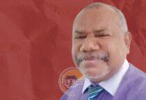 Persidangan lanjutan perkara tindak pidana korupsi peningkatan Jalan Mogoy-Merdey di Kabupaten Teluk Bintuni Tahun. Yan Christian Warinussy