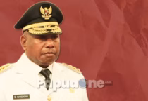 Sejumlah atlet dan official cabor berprestasi Pekan Olahraga Nasional (PON) XX Tahun 2021 di Papua, berkunjung Yan Christian Warinussy.